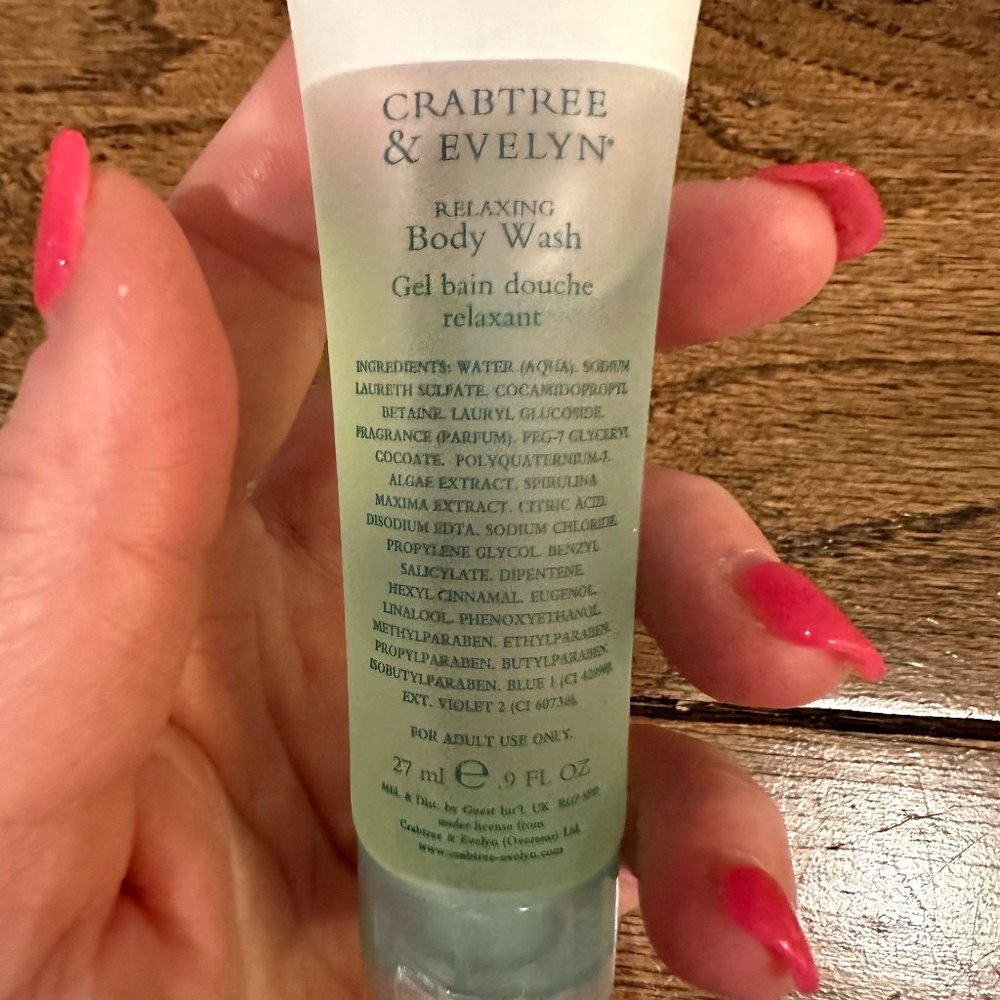 13 Piece Lot of Crabtree & Evelyn La Source Body Wash & Shampoo - Picture 5 of 7